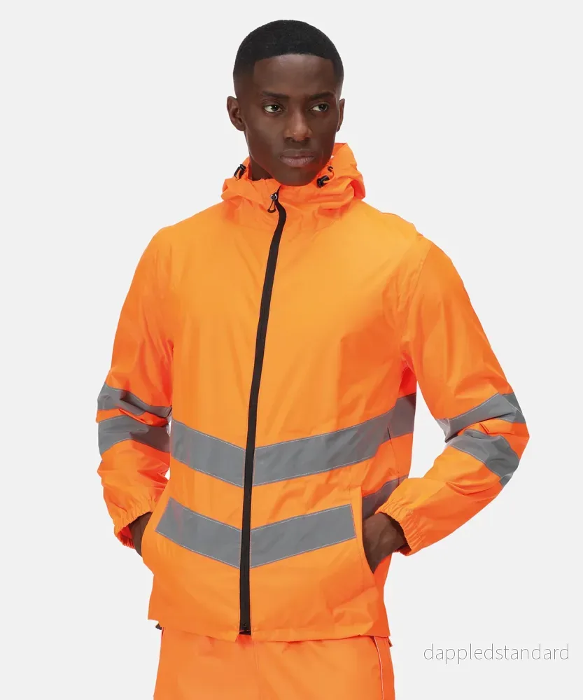 High-vis pro pack-away jacka