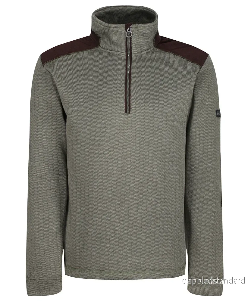 Holbeck fleece med halv dragkedja - Bild 3