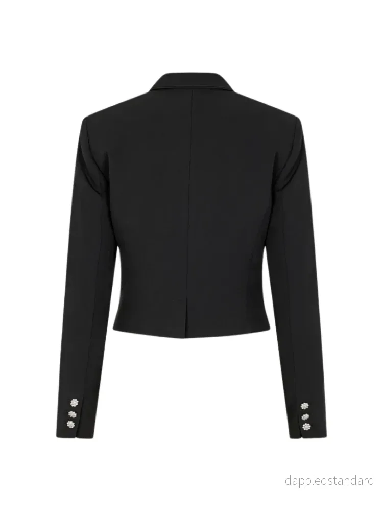 Svart kort Florence Custommade Blazer - Bild 2