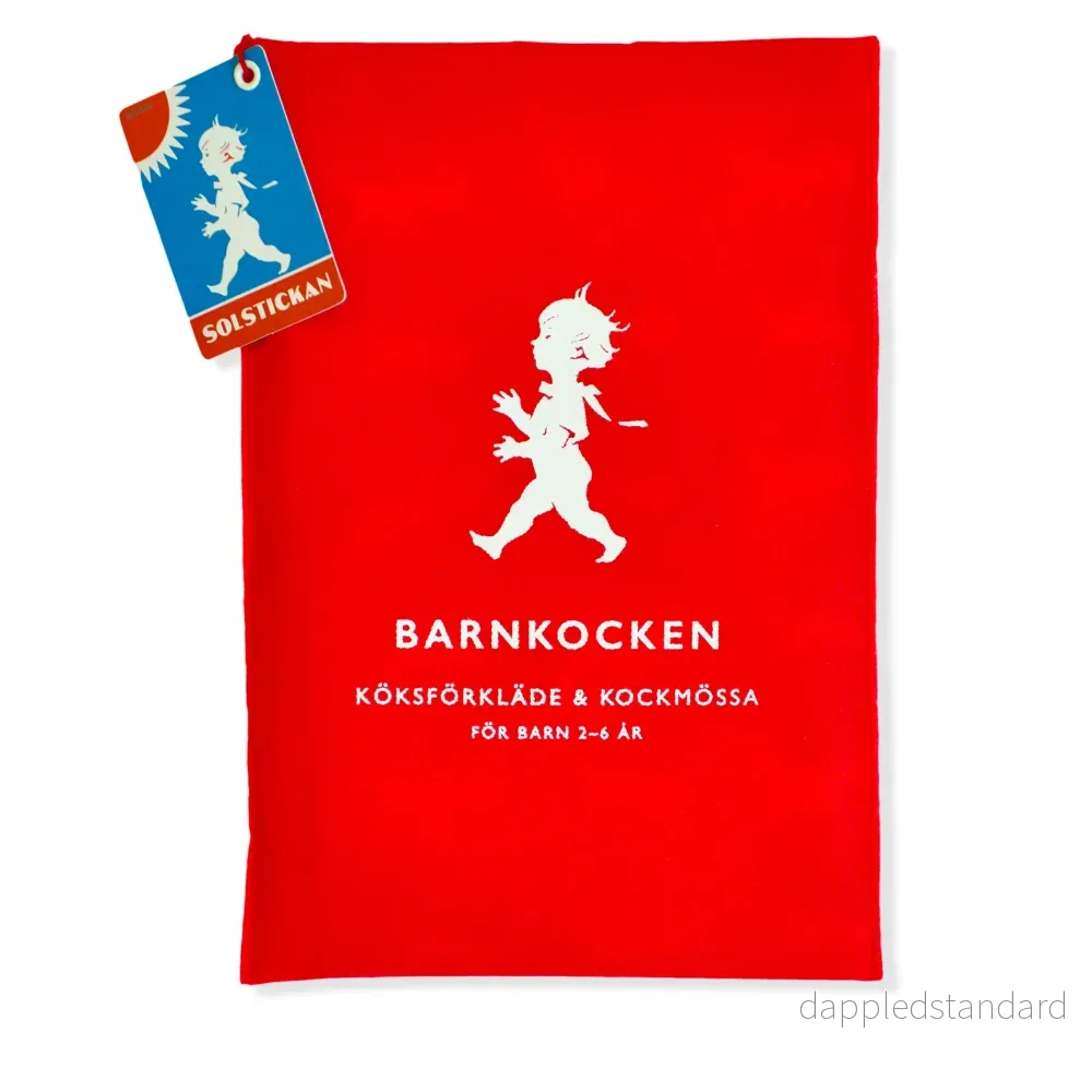 Childrens Apron & Chefs Hat Red - Bild 2