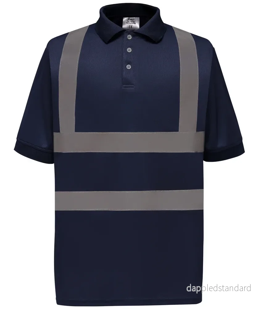 YOKO - Piké med kort ärm i Hi-vis-material - Bild 3