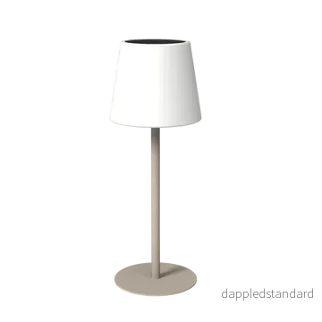 Bordslampa Arc portabel solcell usb-c Ivory Sand