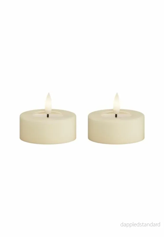Värmeljus LED 2-Pack 6×4,5 cm