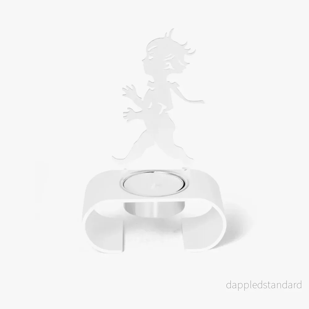 Votive Silhouette White Votive Silhouette White