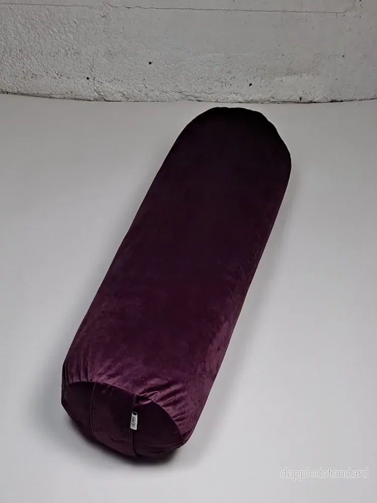 Yogabolster sammet - Lila