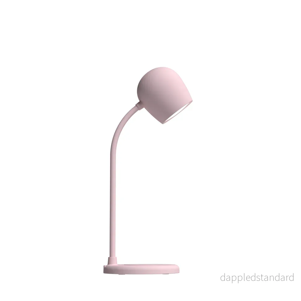 Ellie LED-lampa/Högtalare/Qi Dusty Rose - Bild 2