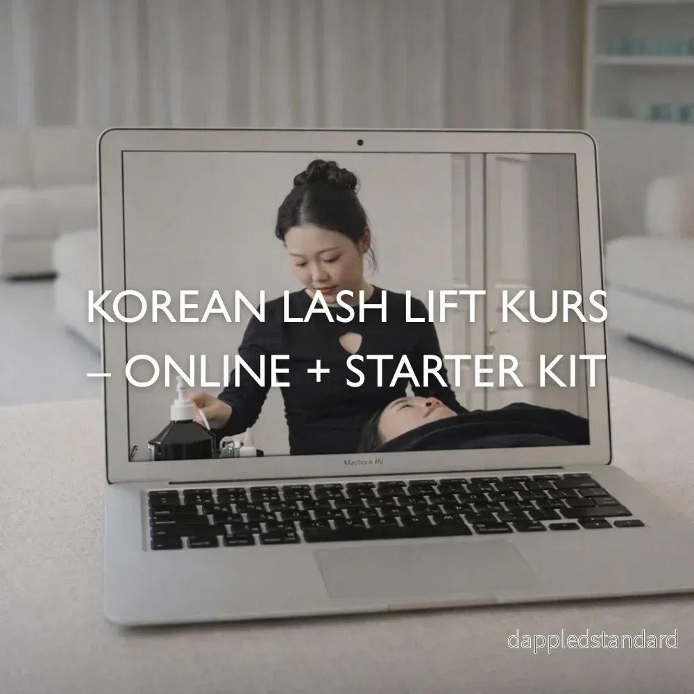 Korean lashlift kurs – Online + start kit