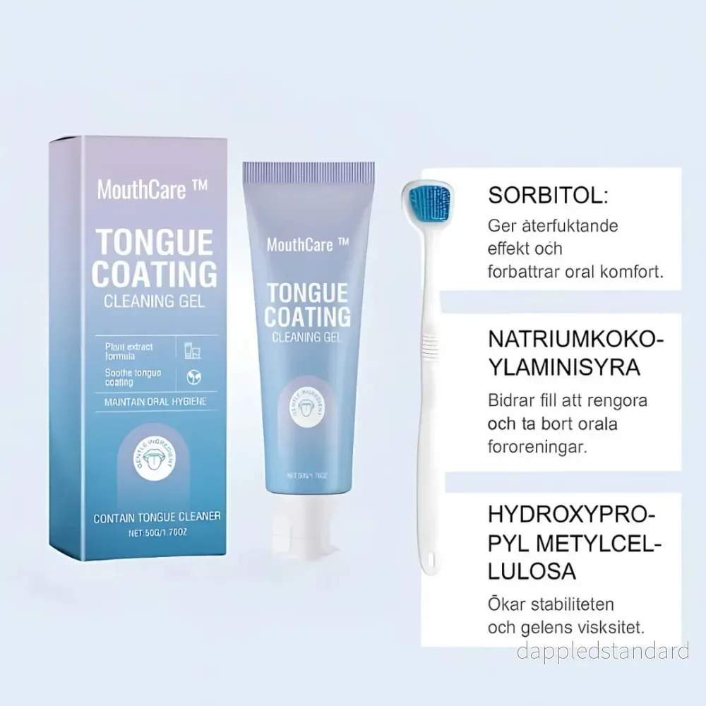 MouthCare | Säg adjö till beläggningar på tungan, dålig lukt och bakterier - Bild 2