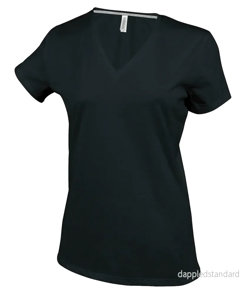 Short Sleeve V-neck T-shirt – Dam Short Sleeve V-neck T-shirt – Dam