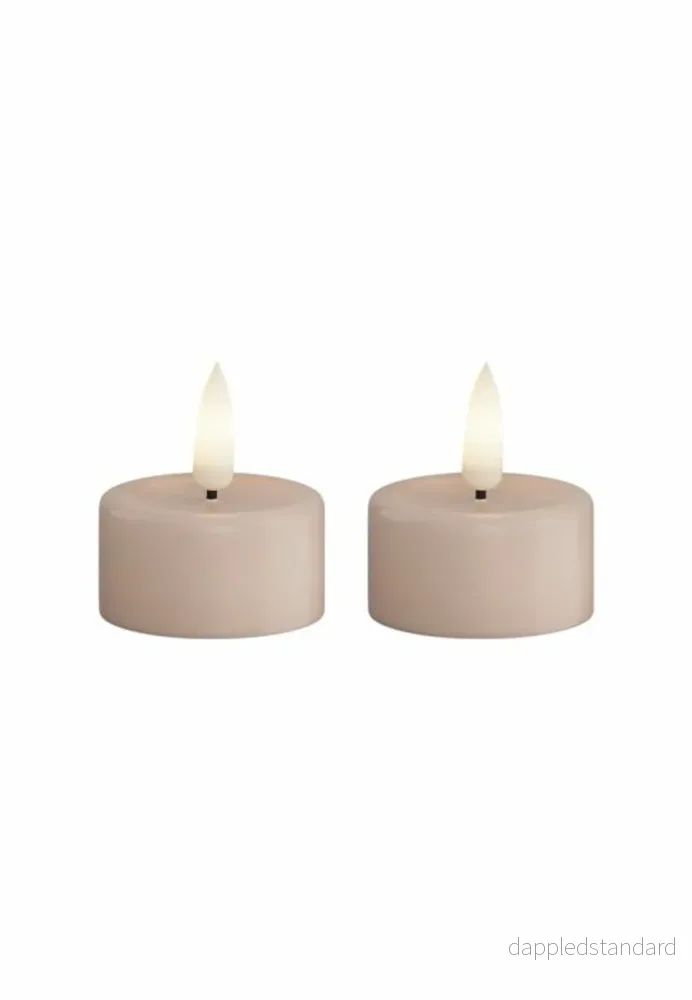 Värmeljus LED 2-Pack 4×4,5 cm