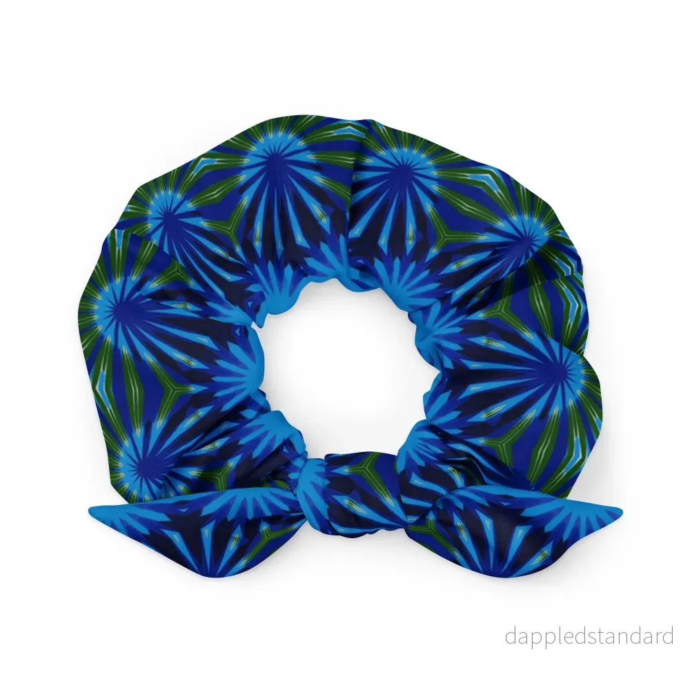 Scrunchie i återvunnet material Rapsodi Påfågel Scrunchie i återvunnet material Rapsodi Påfågel