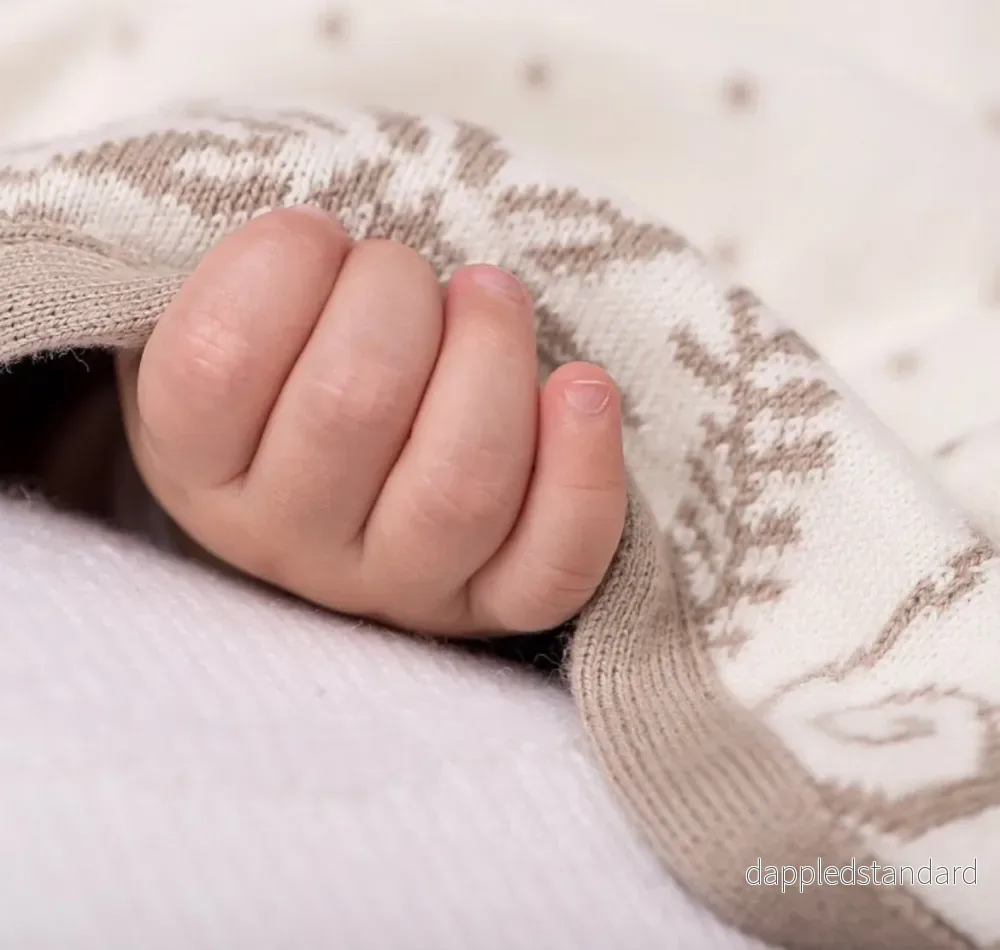 Newborn Namnfilt - Little Blossom - Bild 2