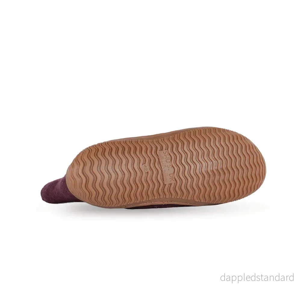 Ullstövlar (100% ren ull) - Modell Lila med gummisula - Bild 3
