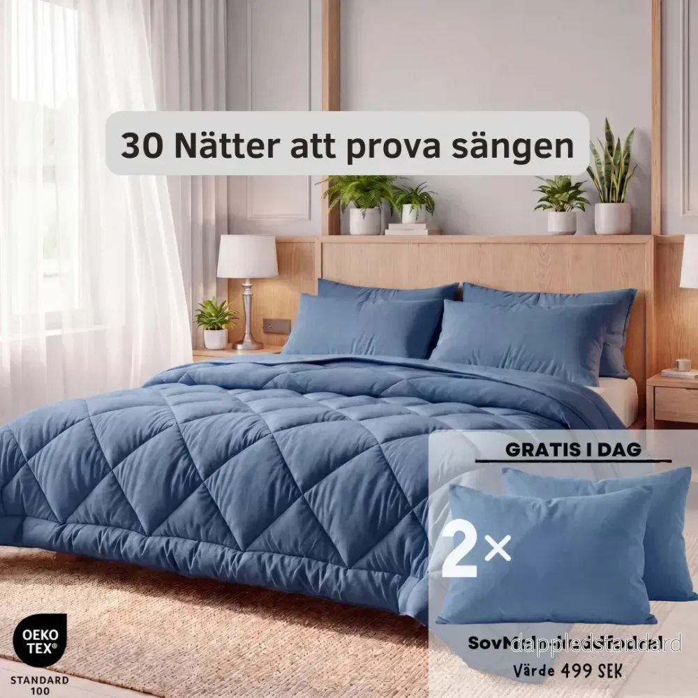 Sovro® Täcke | Det snabbtorkande 2-i-1-täcket som gör sängkläder överflödiga.