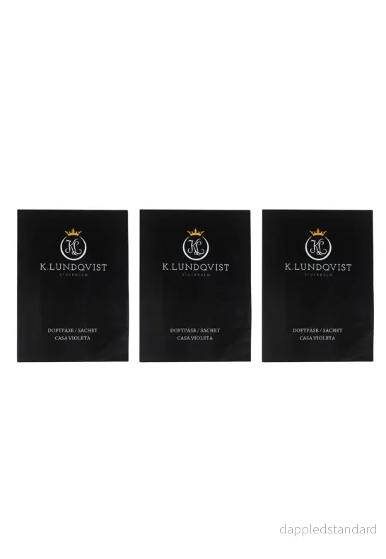 K. Lundqvist Doftpåse Casa Violeta 3-pack