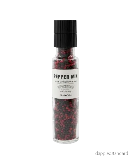 Peppar, Black & pink mix