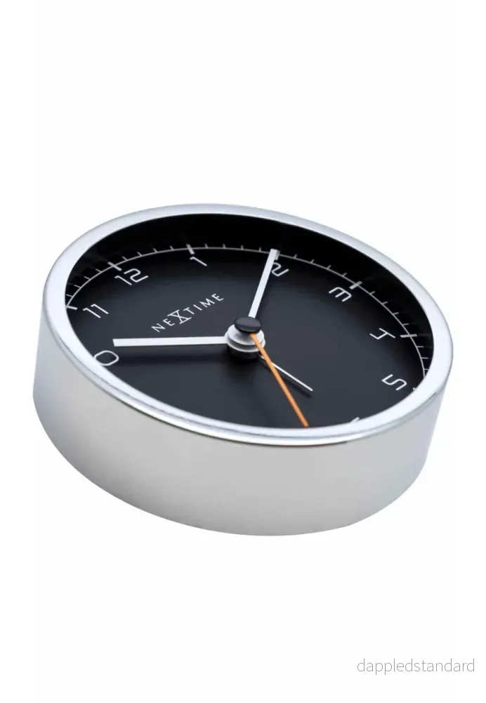 Company Alarm Väckarklocka 9 cm Svart/Metall - Bild 3