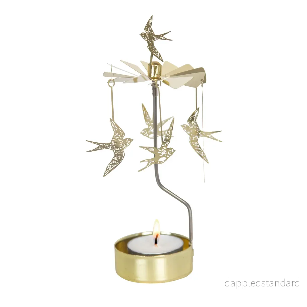 Rotary Candle Holder Swallow