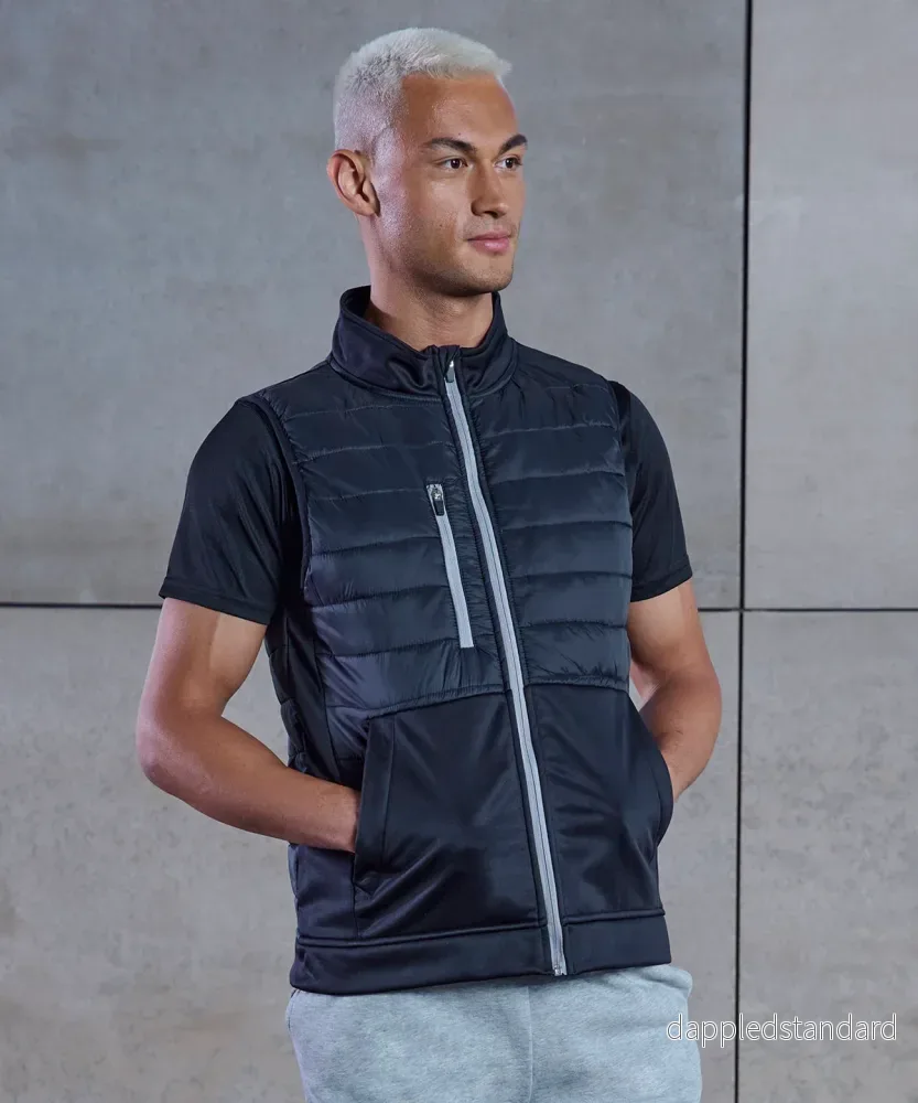Unisex vadderad väst för sport Unisex vadderad väst för sport