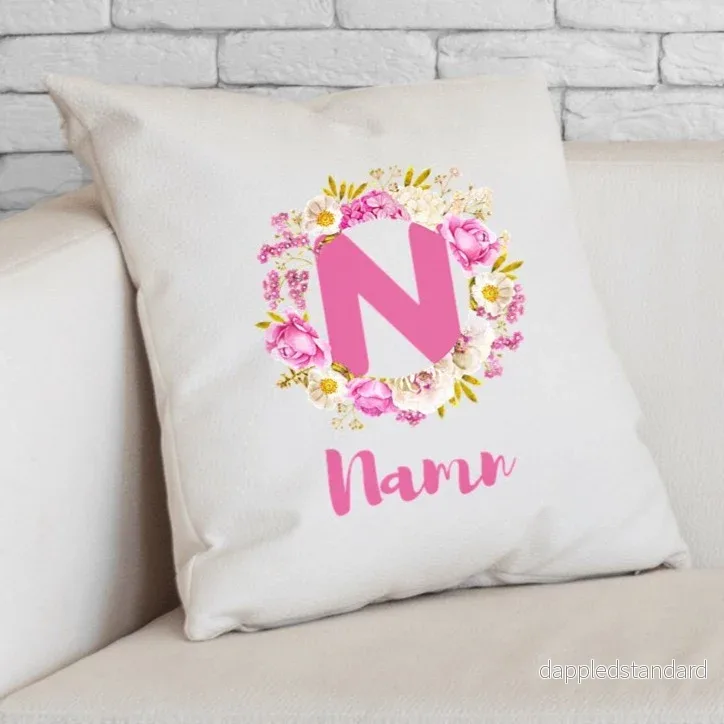 Flower Flow Pink | Fair Trade Kudde