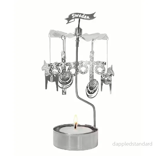 Rotary Candle Holder Like a Swede