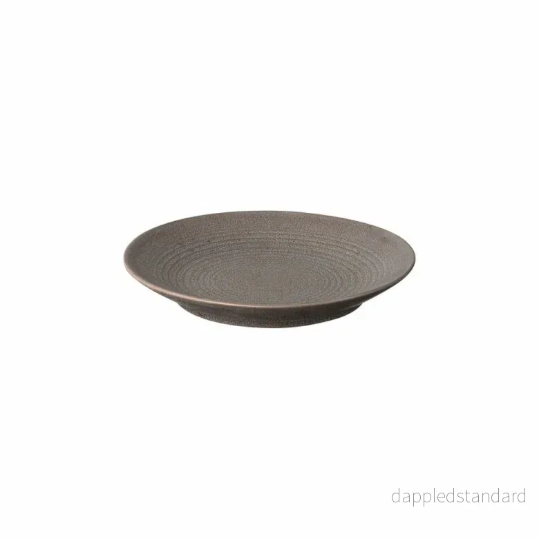 Kumi Sidotallrik Ø16 cm Espresso