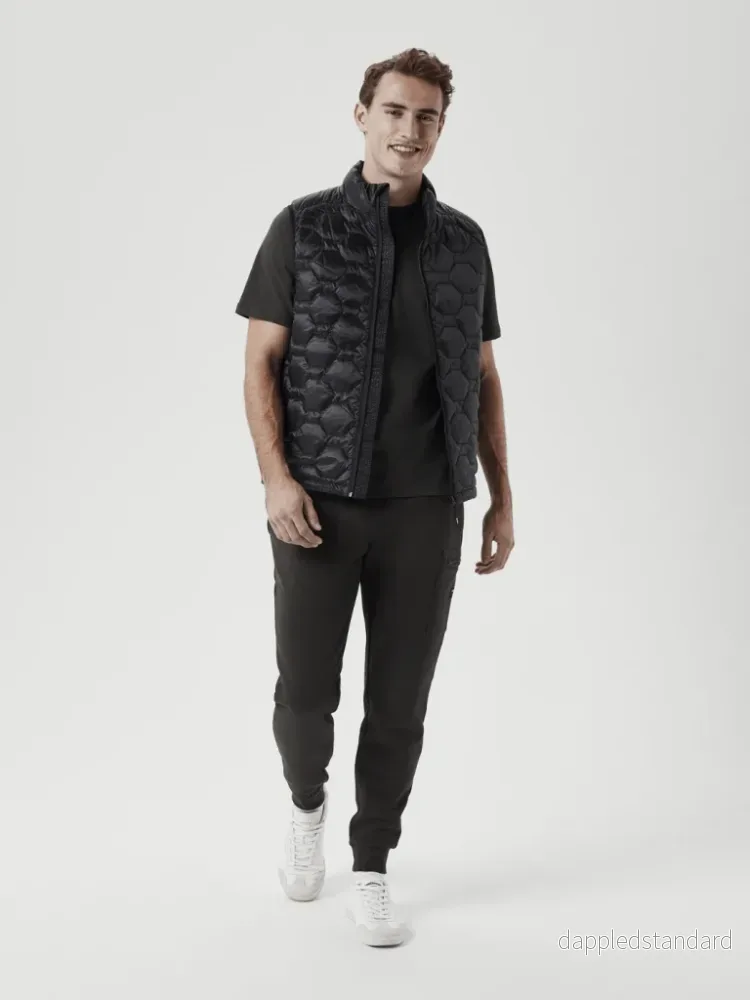 Björn Borg Sort Padded Liner Vest