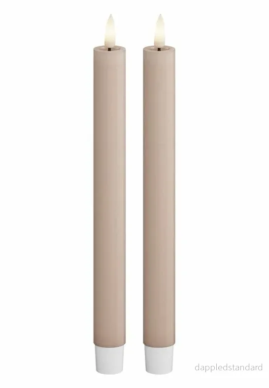 LED Kronljus 2,2x24 cm Rosa 2-pack