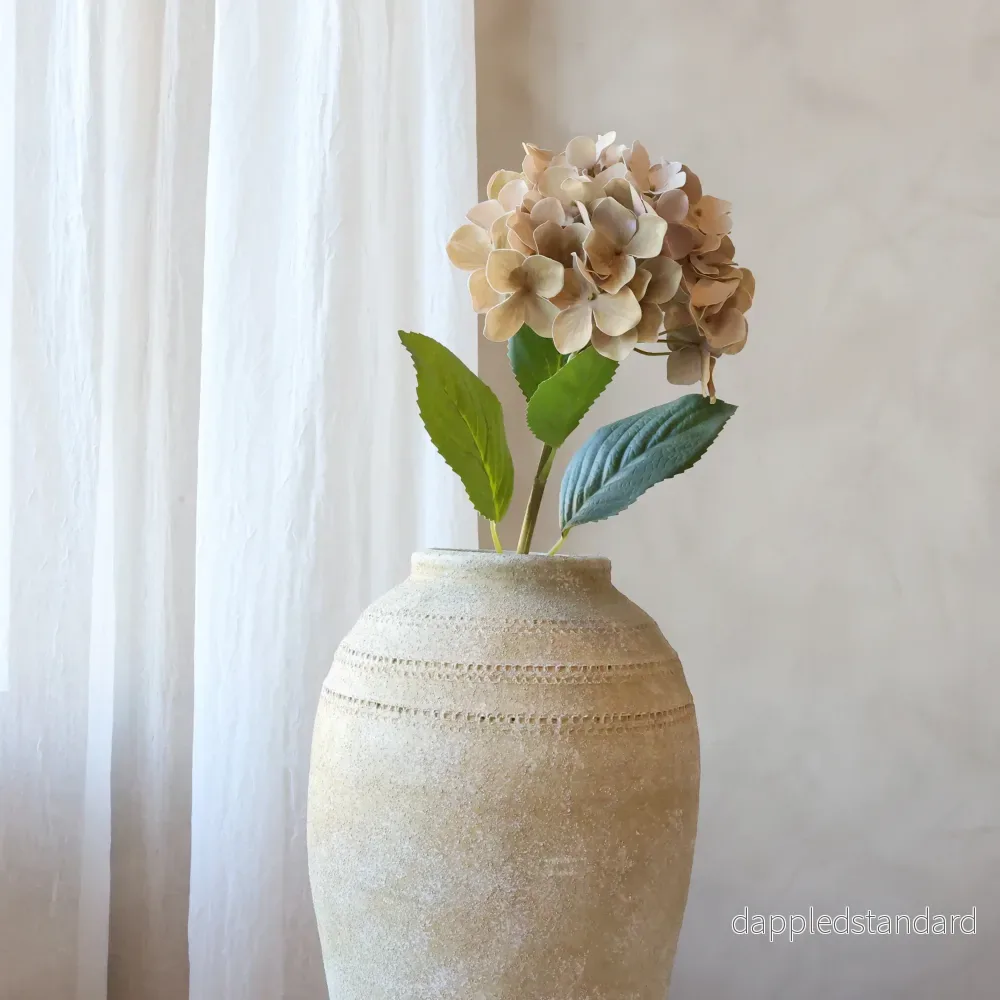 Konstgjord Hortensia, Gammalrosa 65 cm (4-pack) - Bild 3