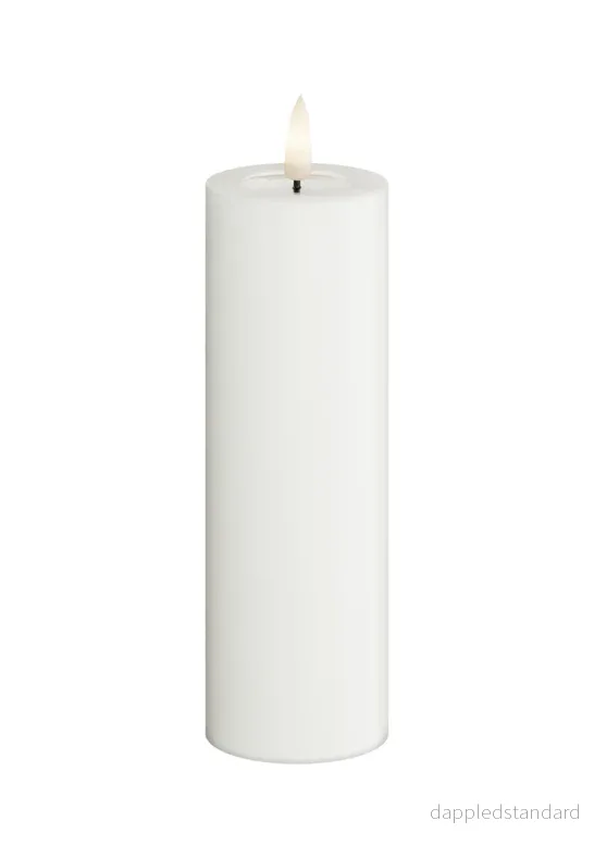 LED Blockljus Vit 5x15 cm