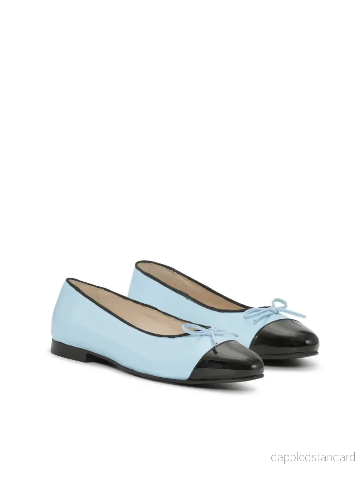 Shoe Biz Lyseblå Stine Ballerina - Bild 2