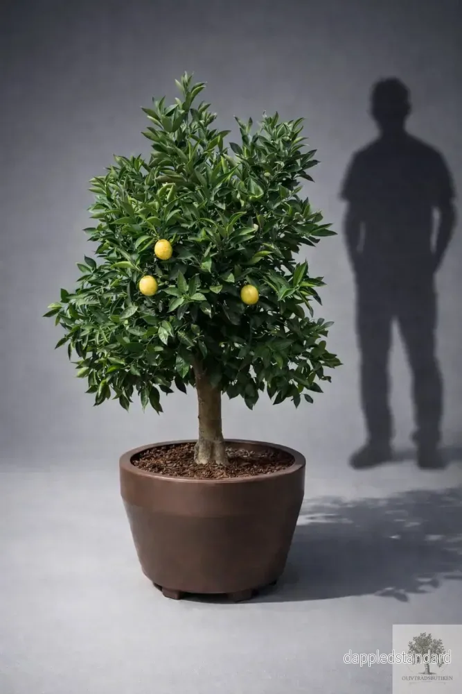 Citronträd 30 år – Praktexemplar 200 cm höjd – 40 cm stam