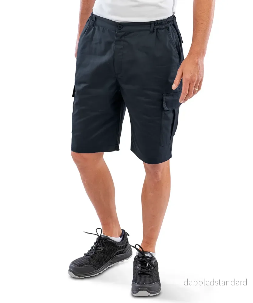 Shorts i återvunnet material med arbetsskydd Shorts i återvunnet material med arbetsskydd