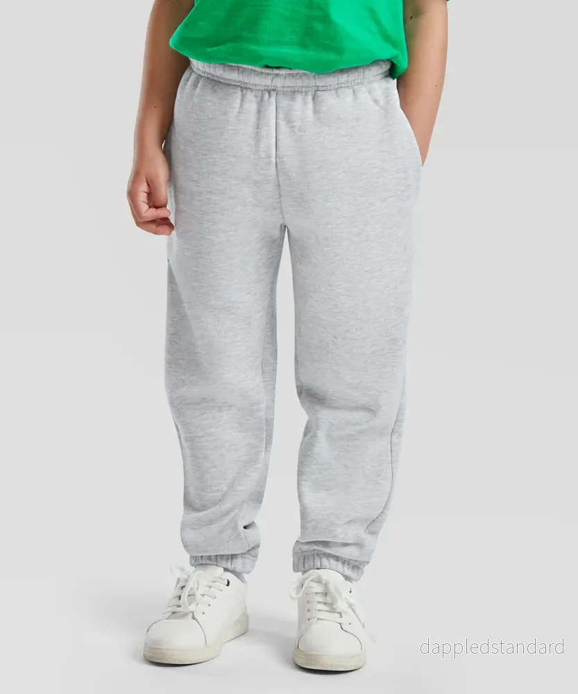Premium joggingbyxor med resår i ärmslut för barn Premium joggingbyxor med resår i ärmslut för barn