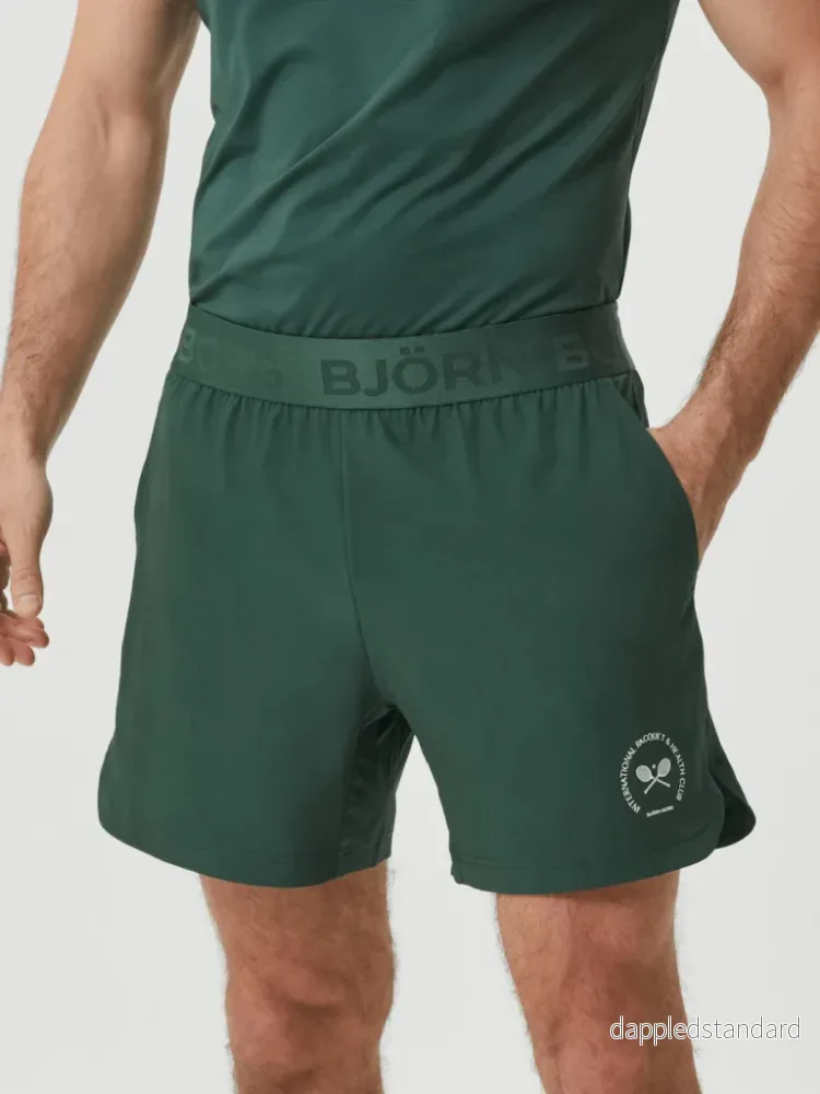 Björn Borg Grøn Ace Graphic Performance Shorts - Bild 2