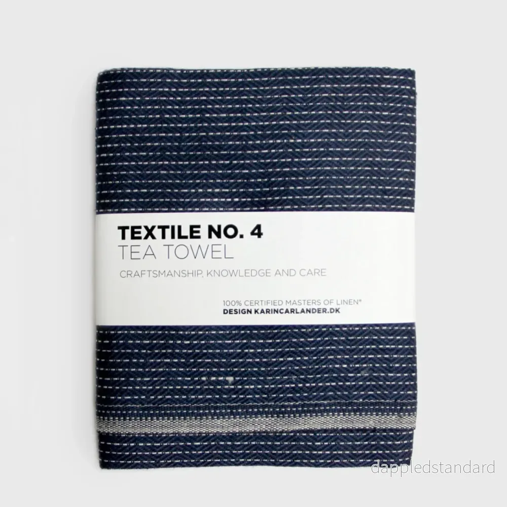 Handduk Textile No 4, Indigo Handduk Textile No 4, Indigo