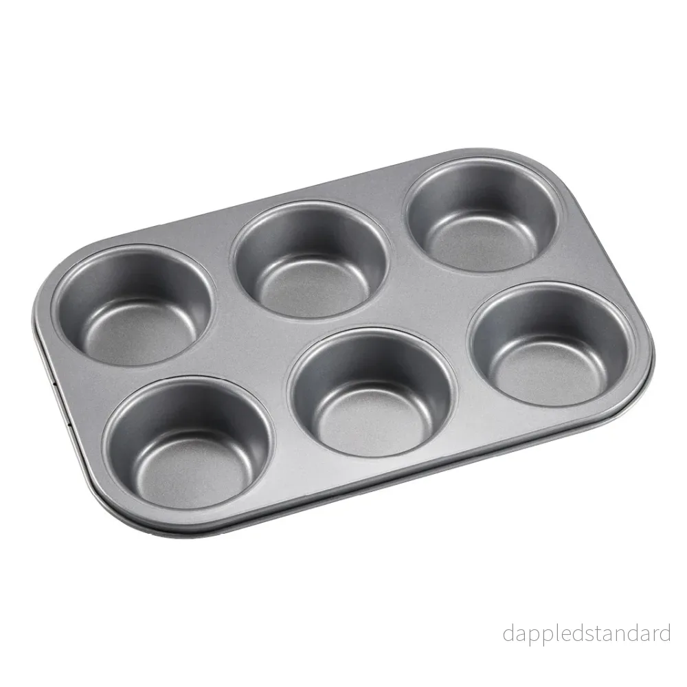 Karabo Muffinsform 6 stycken Kolstål Karabo Muffinsform 6 stycken Kolstål