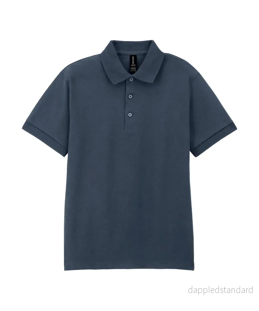 Gildan - Stickad Piké I DryBlend Jersey - Bild 3