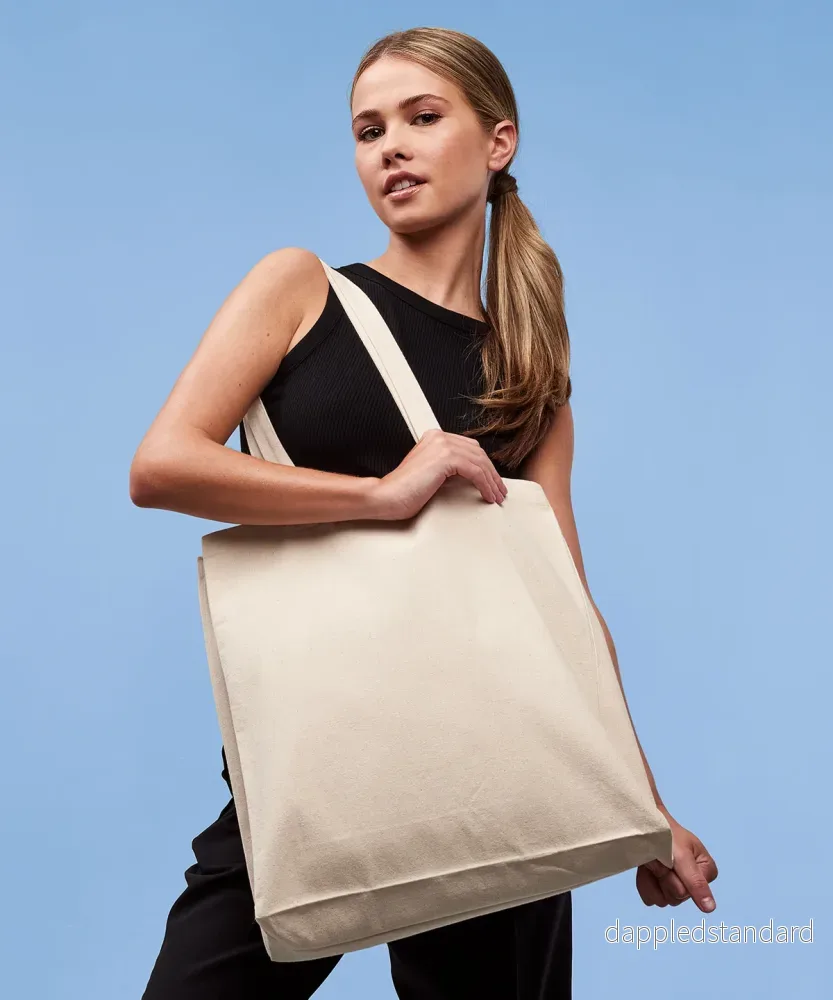Spacious Premium Recycled Canvas Shopper